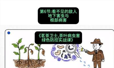 第06节：看不见的敌人&mdash;&mdash;地下害虫与根部病害，课程：《茗茶卫士&mdash;&mdash;茶叶病虫害绿色防控实战课》#识农AI