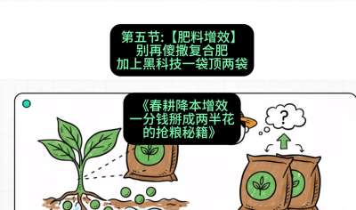 第五节：【肥料增效】别再傻撒复合肥，加上&ldquo;黑科技&rdquo;一袋顶两袋