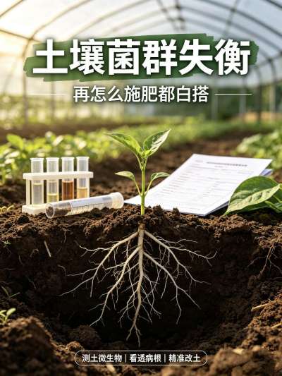 别再盲目施肥！土壤里的&ldquo;隐形生命&rdquo;，才是作物高产关键🌱